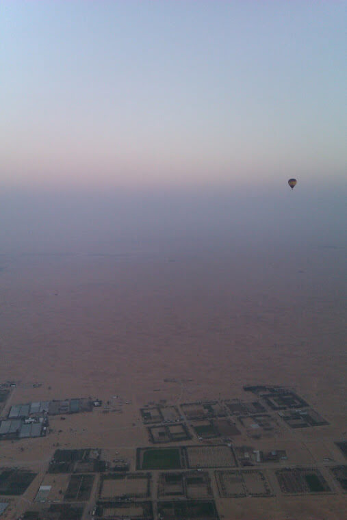 Hot air ballooning