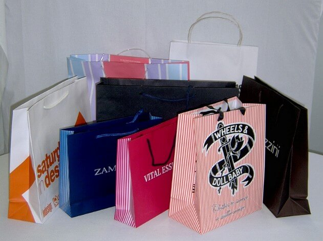 Just one paper bag, not ALL of them though! source: www.hostsupplies.com.au