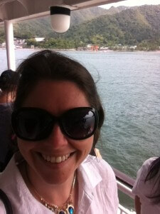 Ferry ride near Hiroshima