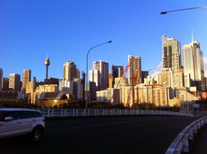 Sydney city - from near my local library