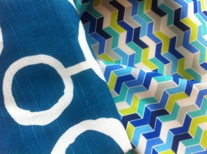 Fabric - not even a planned purchase, a happy chance discovery!