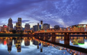 How pretty is Portland? via