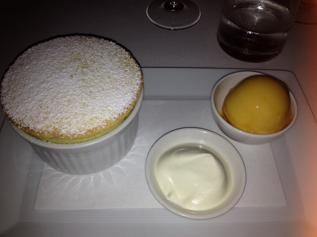 Statement passionfruit souffle