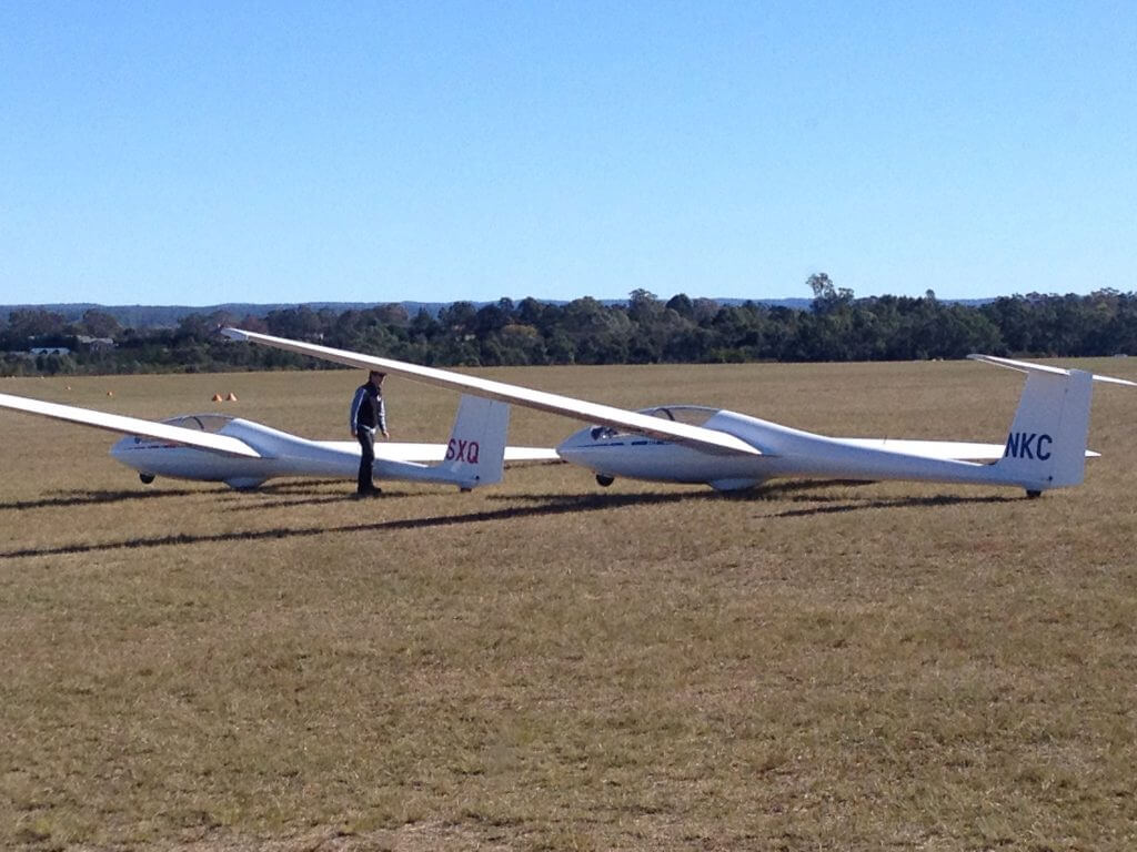 These gliders can't 'self propel'