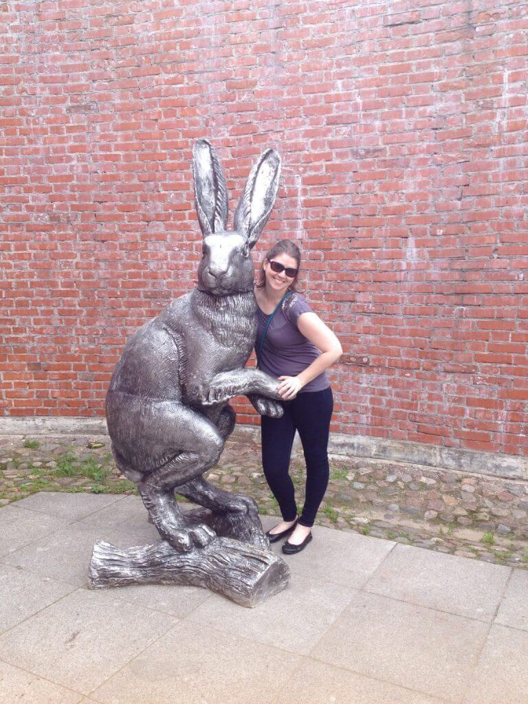 Rabbit island, where many royals were buried in St Petersburg.