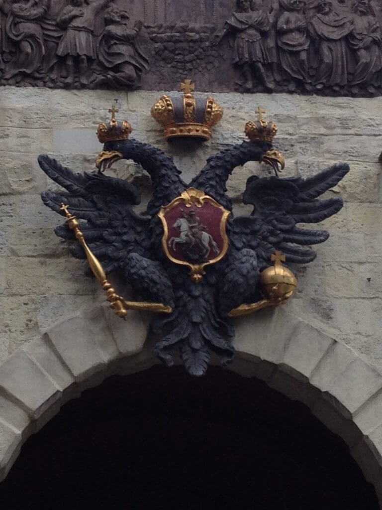 Two headed eagle, a sign of Russia