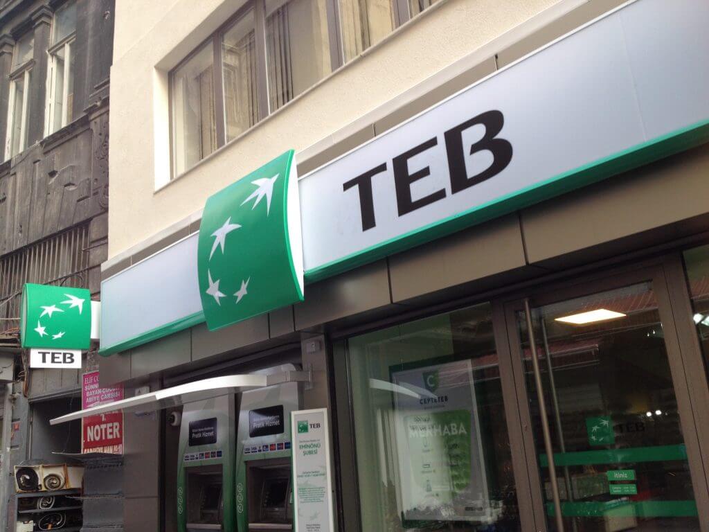 Turkish version of the French Bank BNP Paribas