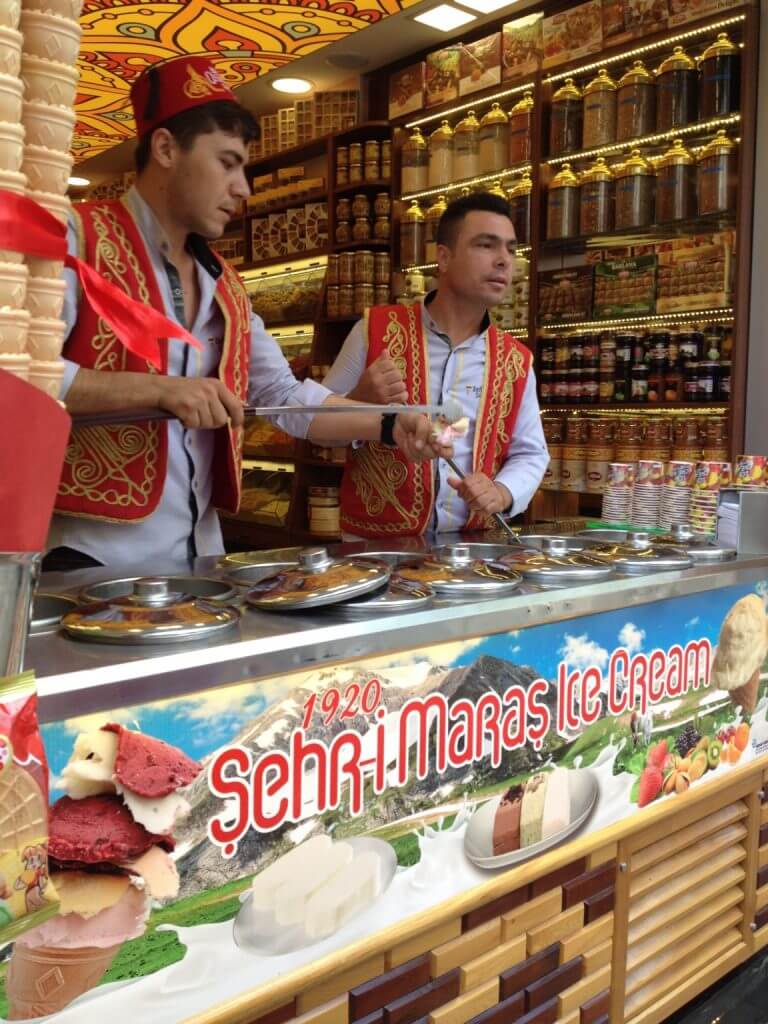 THis ice cream guy worked long hours, which was just fine, cause he was attractive enough to see a few times a day.